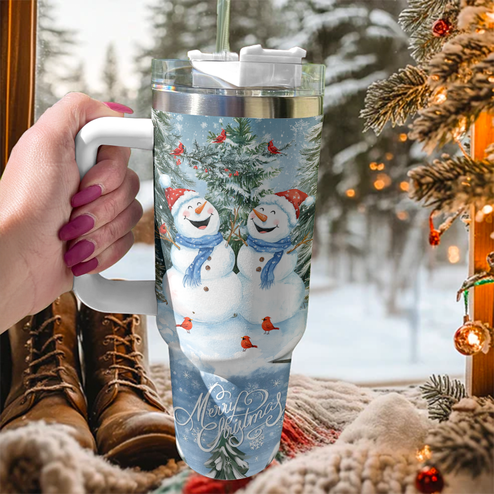 Shineful Tumbler Snowy Smiles Duo