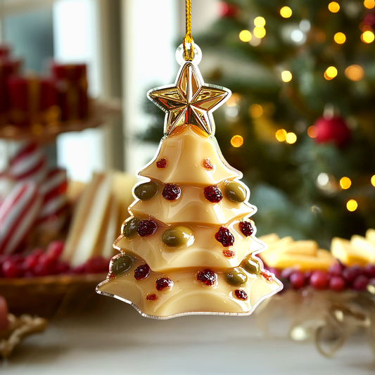 Shineful 2D Acrylic Ornament Cheesy Christmas Tree