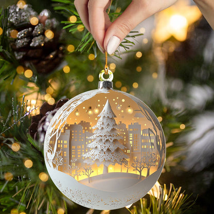 Shineful 2D Acrylic Ornament Winter Wonderland