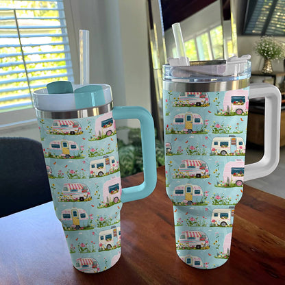 Shineful Tumbler Charming Camping