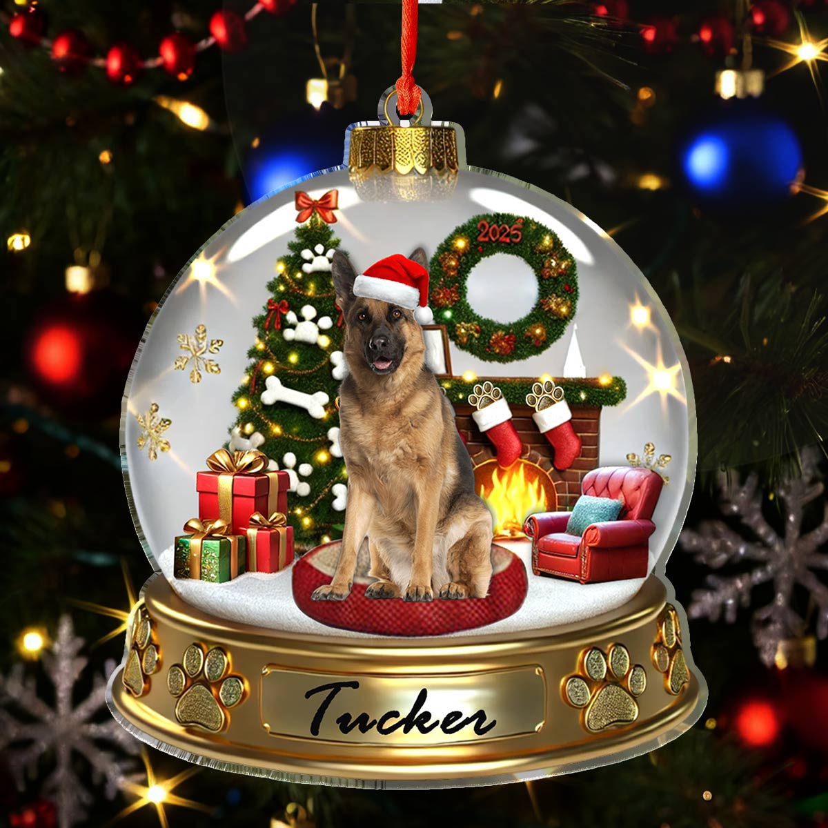 Shineful Acrylic Ornament Personalized Dog Lovely