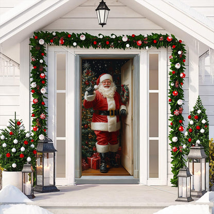 Shineful Door Cover - Santa’s Welcome