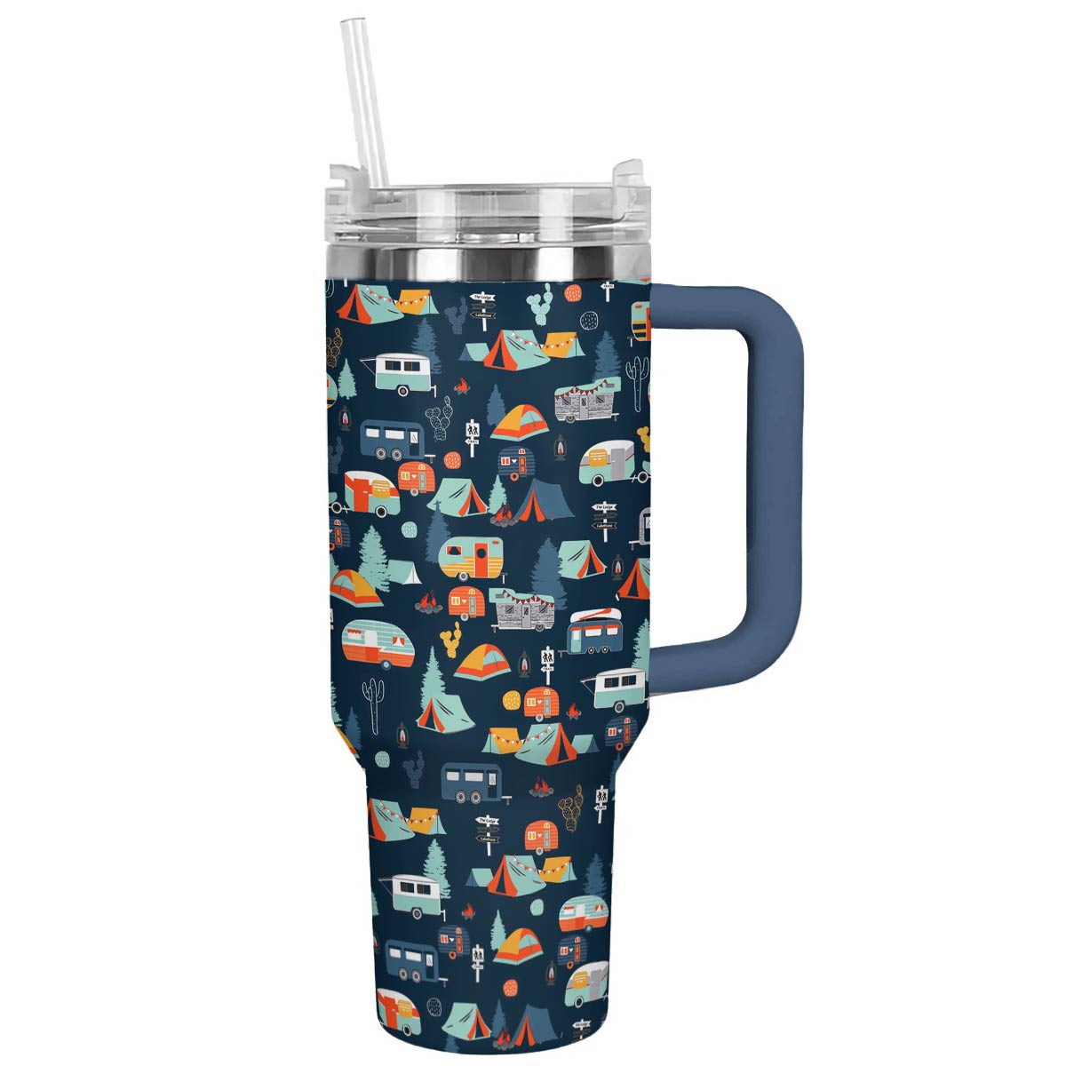 Shineful Tumbler Camping Happy Camper