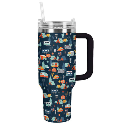 Shineful Tumbler Camping Happy Camper