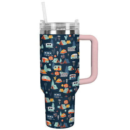 Shineful Tumbler Camping Happy Camper