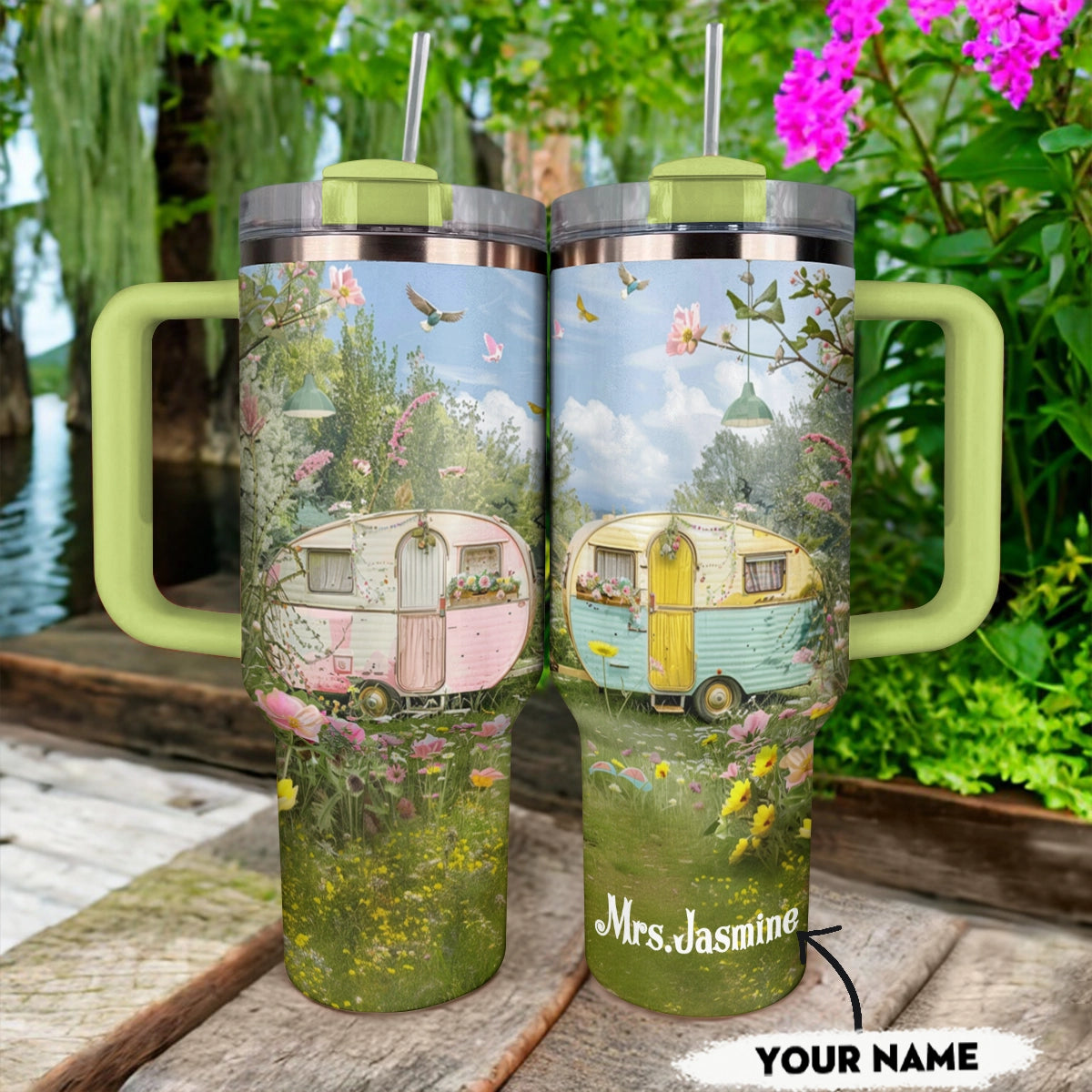 Shineful Tumbler Camping Bliss Adventure