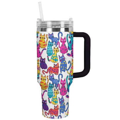 Shineful Tumbler Colorful Cats