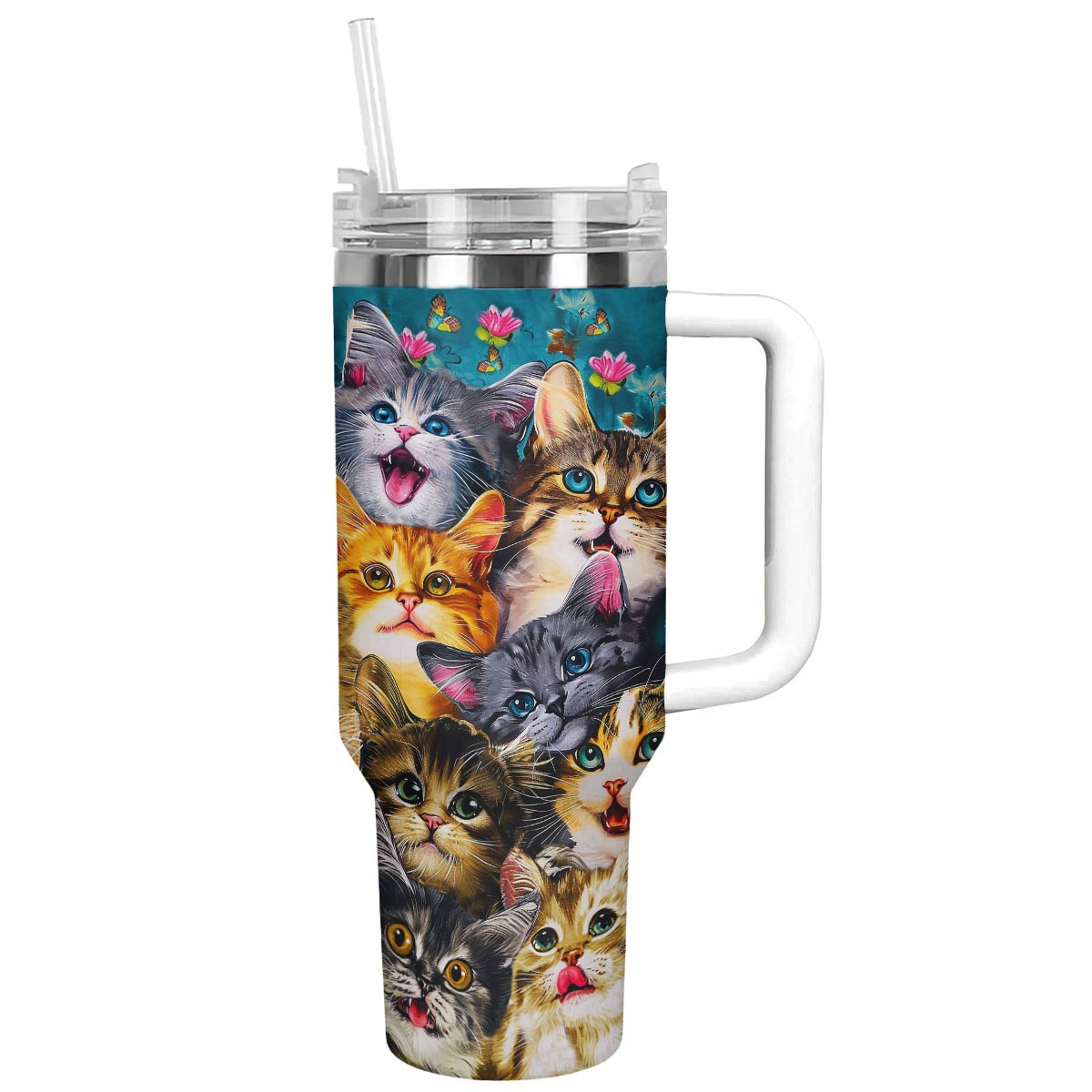 Shineful Tumbler Cat Playful Cats