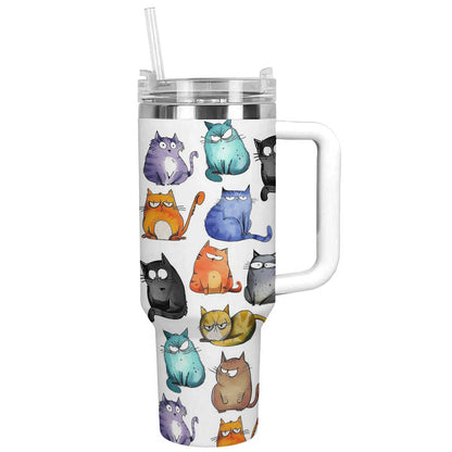 Shineful Tumbler Cat Amazing Cool Faces