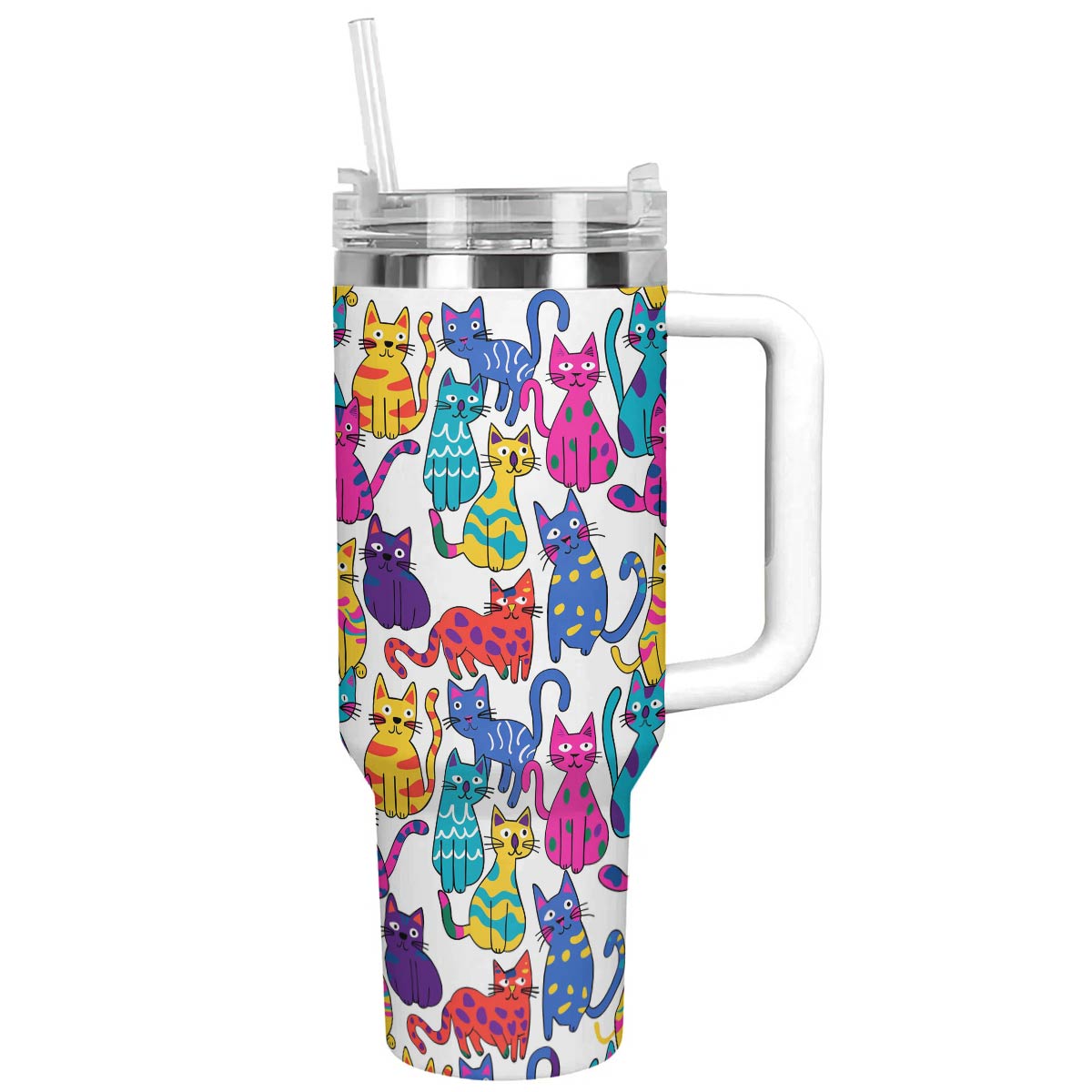 Shineful Tumbler Bunte Katzen