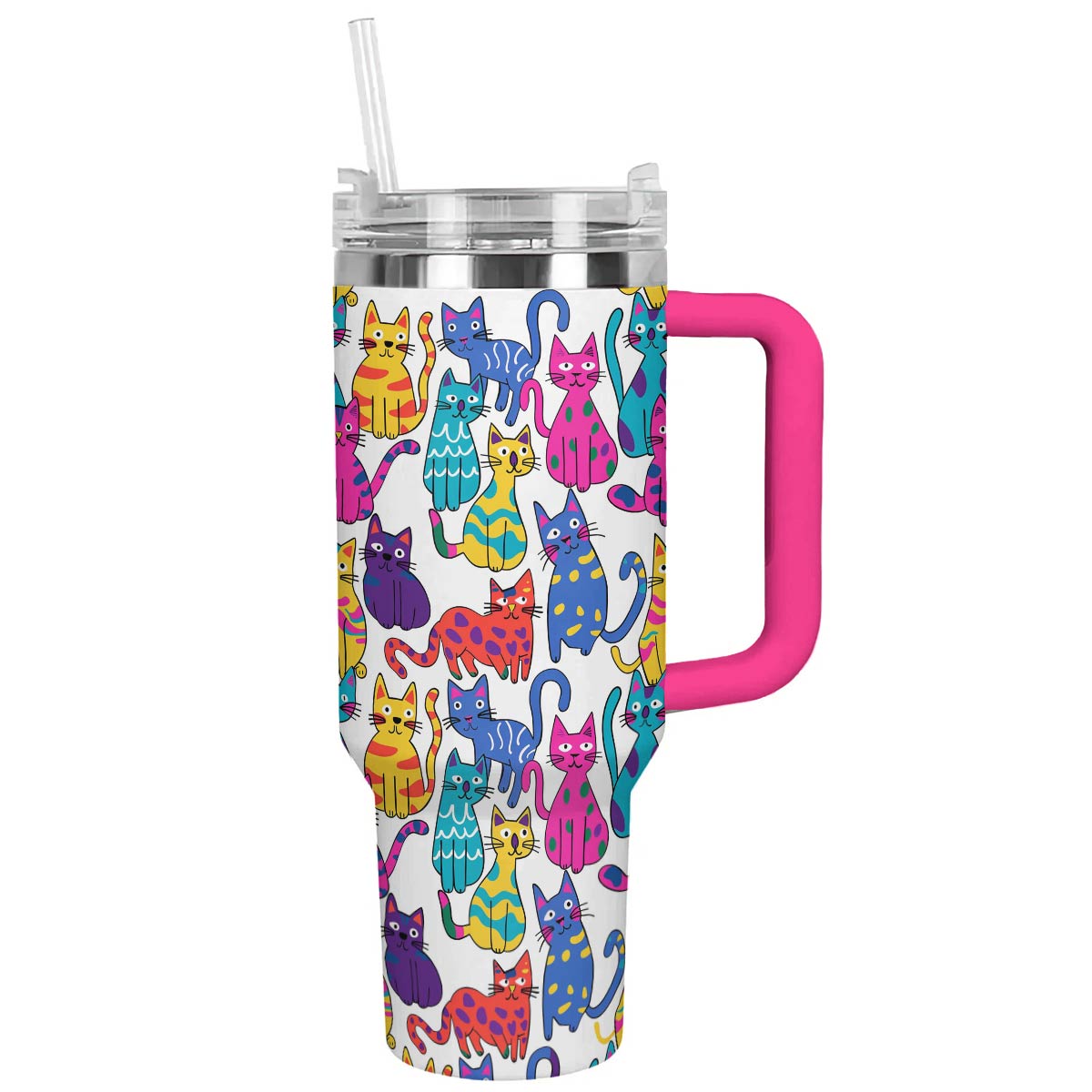 Shineful Tumbler Bunte Katzen