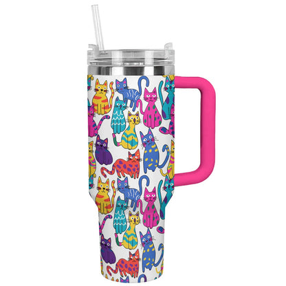 Shineful Tumbler Colorful Cats