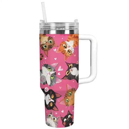 Shineful Tumbler Cat Knead Love