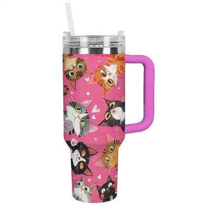 Shineful Tumbler Cat Knead Love