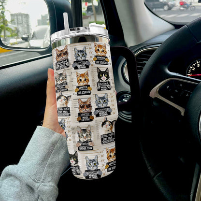 Shineful Tumbler Kitty Crime Spree