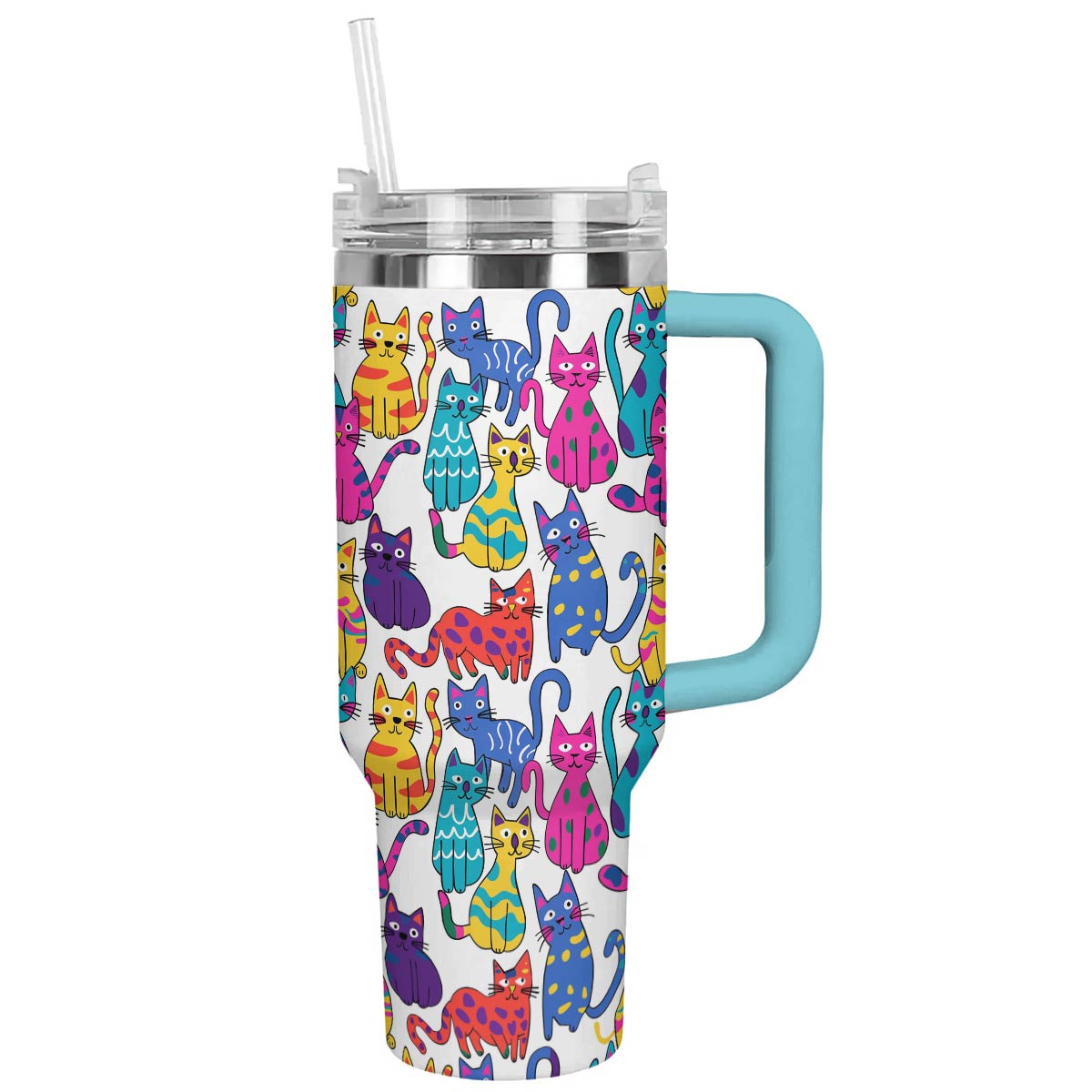 Shineful Tumbler Bunte Katzen