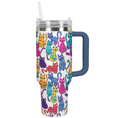 Shineful Tumbler Colorful Cats