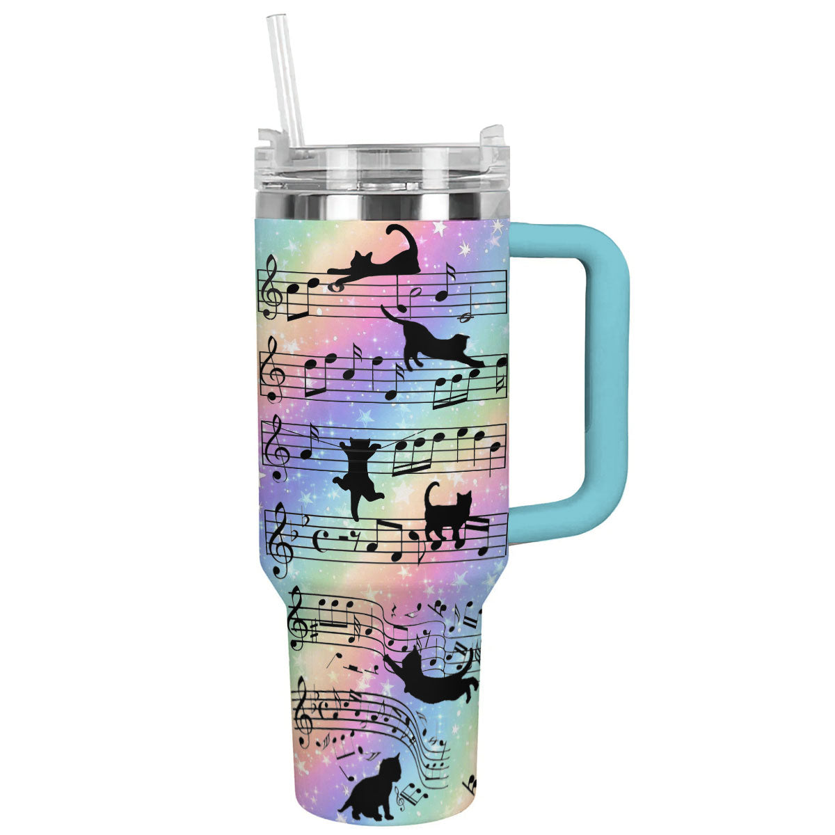 Shineful Tumbler Melodic Cat Serenade