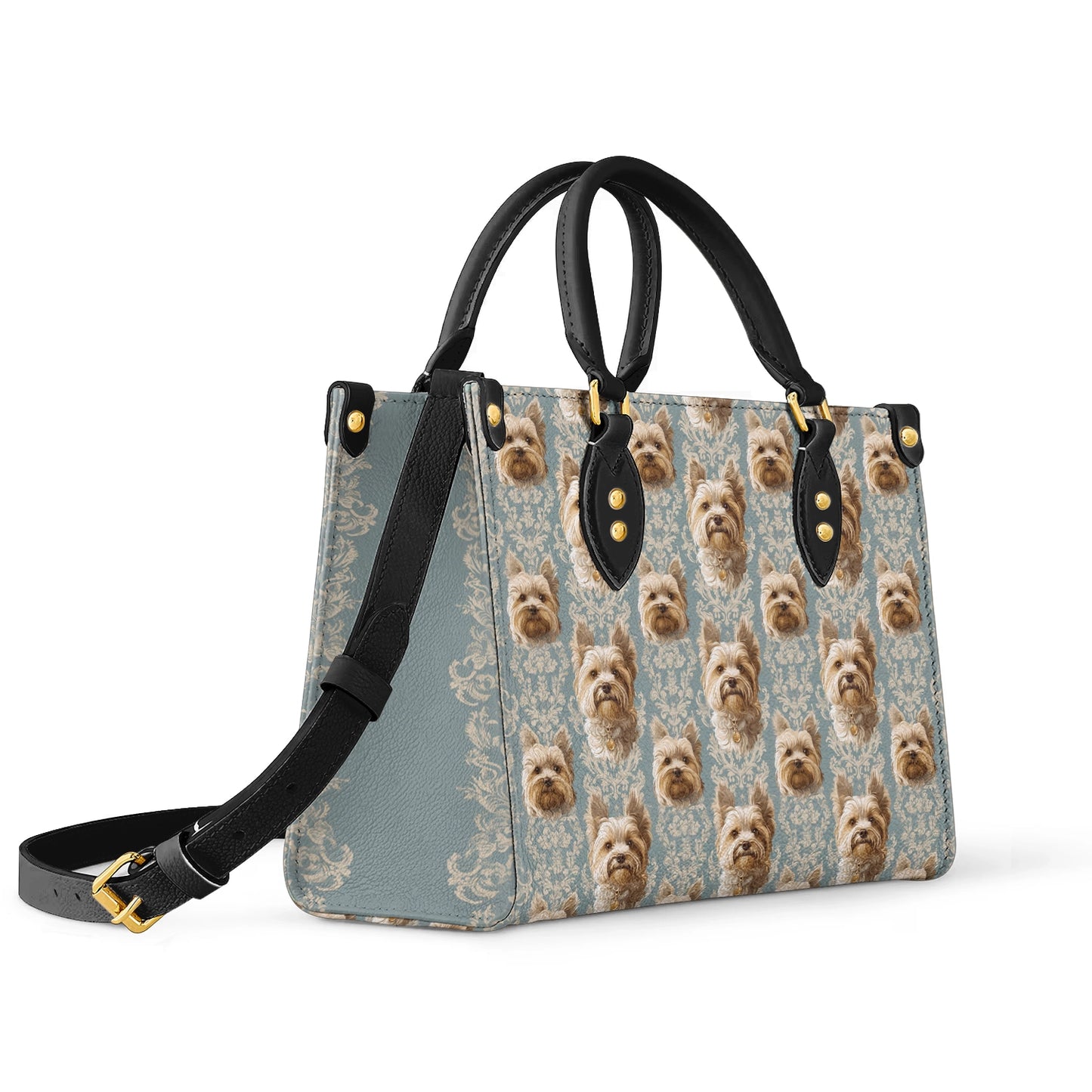 Shineful Leather Bag Yorkie Regal Delight