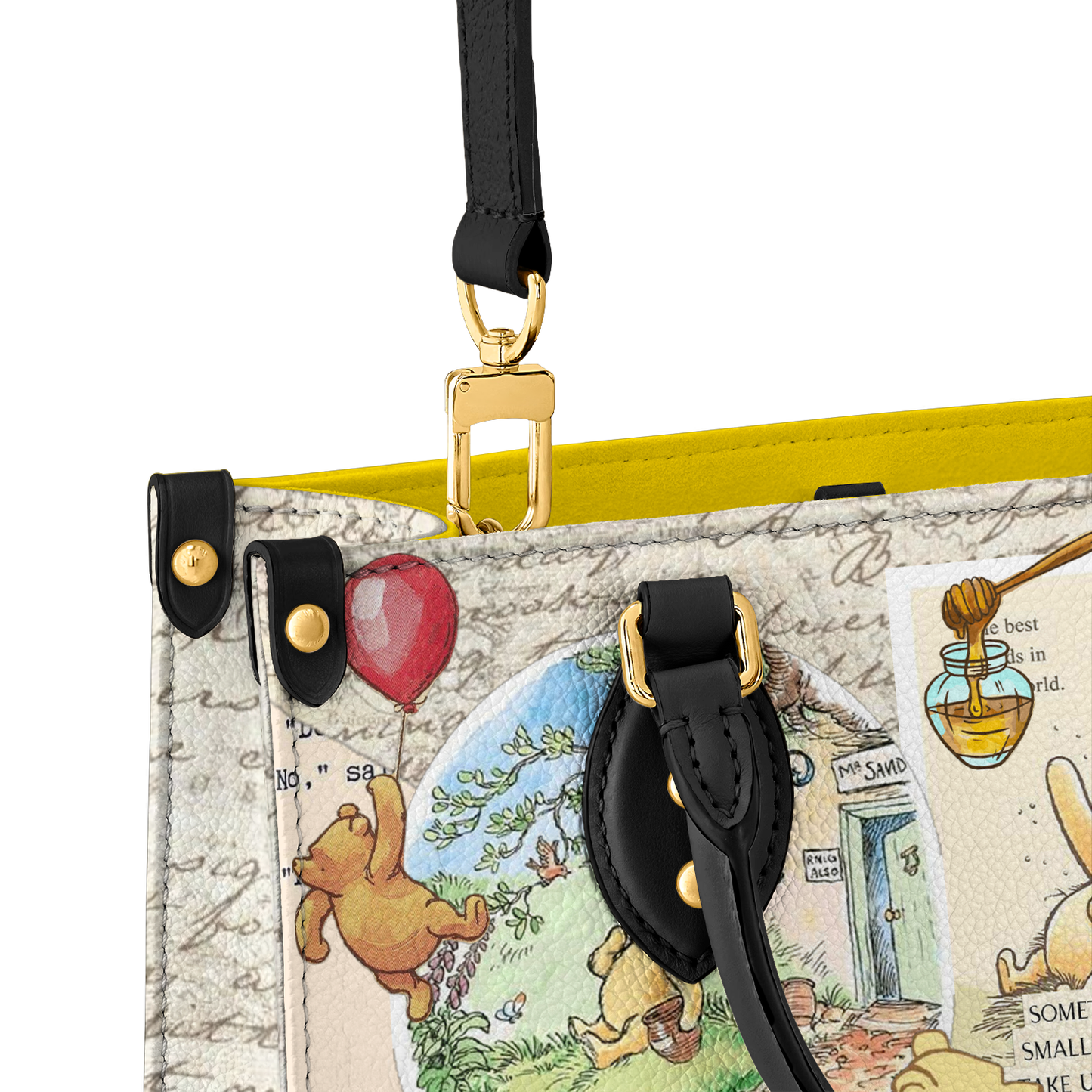 Shineful Leather Bag Pooh Forest Dreams