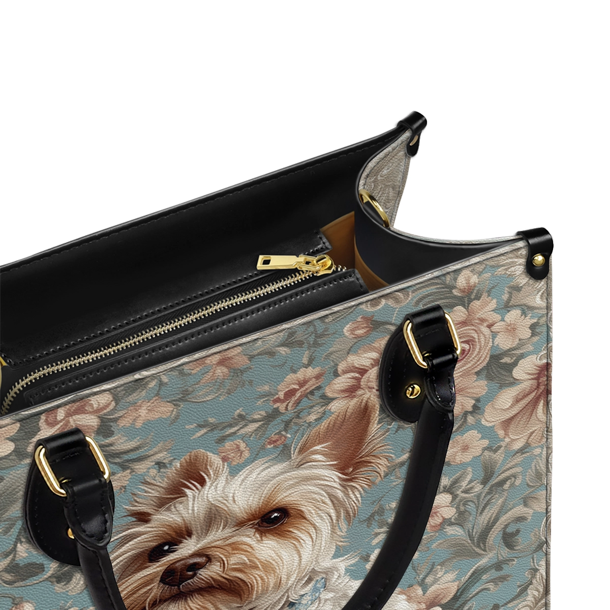 Shineful Leather Bag Royal Yorkie Elegance