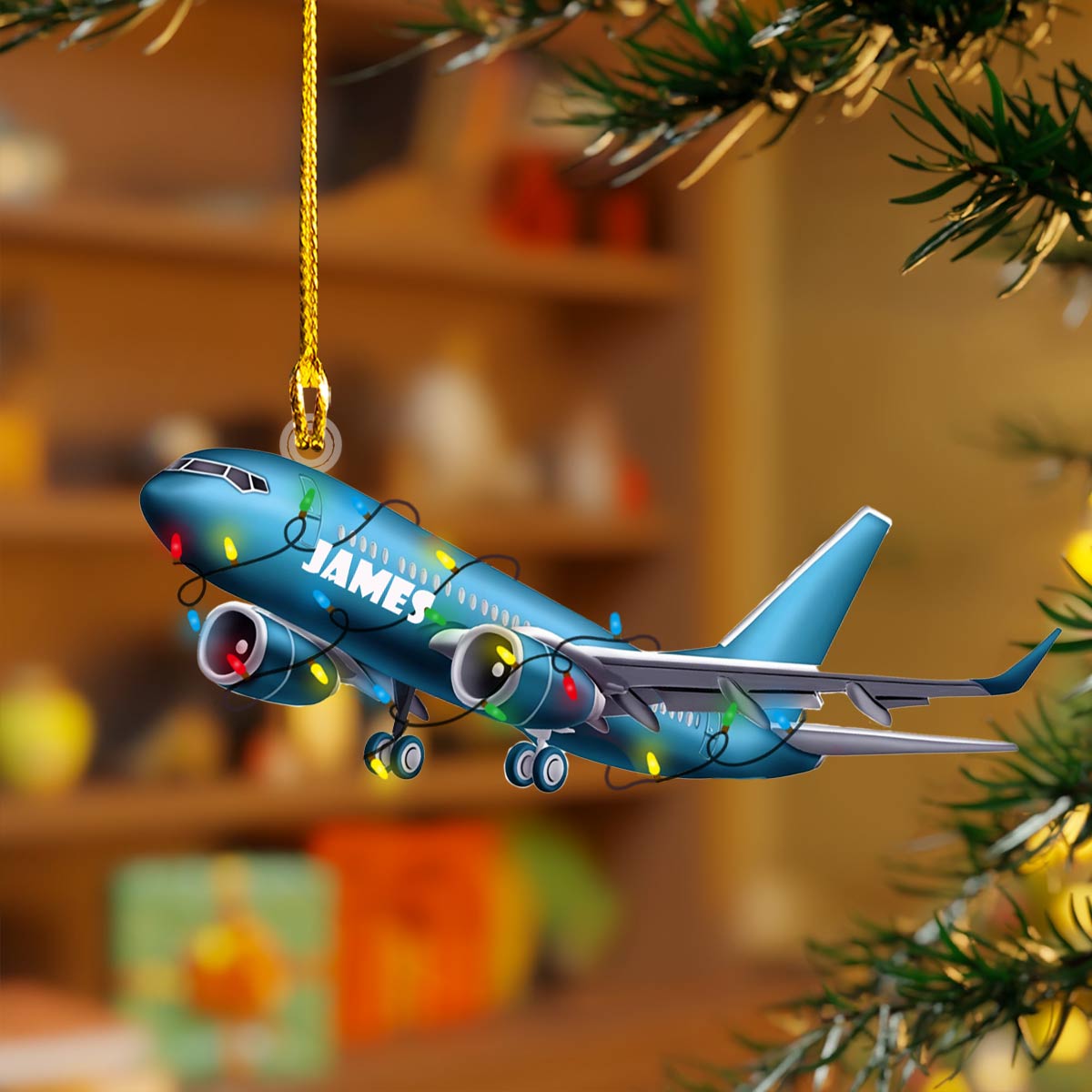 Shineful 2D Acrylic Ornament - Colorful Airplane Collection