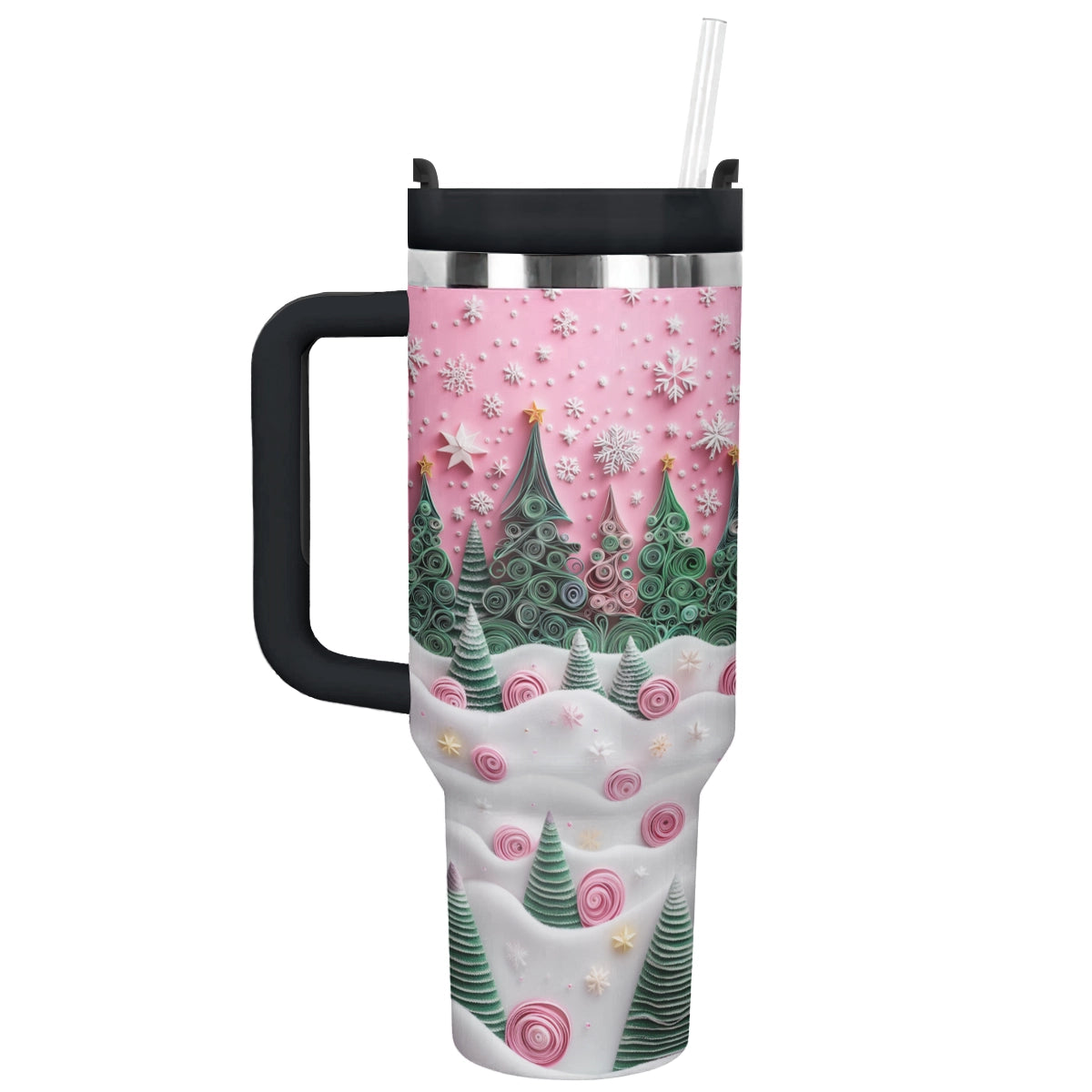 Tourbillon du pays des merveilles hivernales de Shineful Tumbler