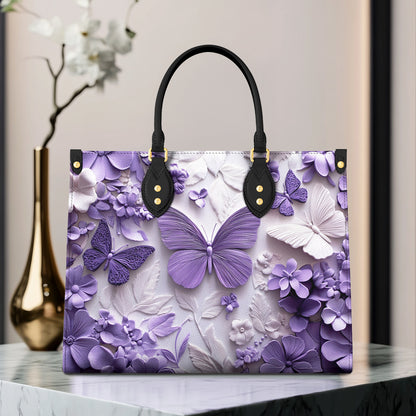 Shineful Leather Bag Violet Flutterby Dreams