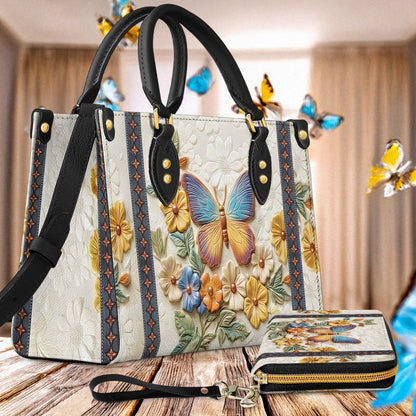 Shineful Leather Bag Butterfly Enchantment