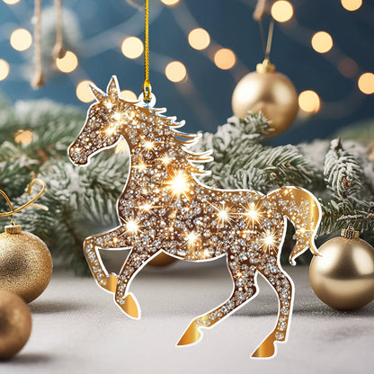 Shineful 2D Acrylic Ornament Twinkling Unicorn