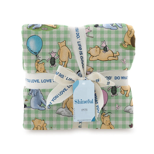 Shineful Fleece Blanket Pooh Whispers of the Hundred Acre