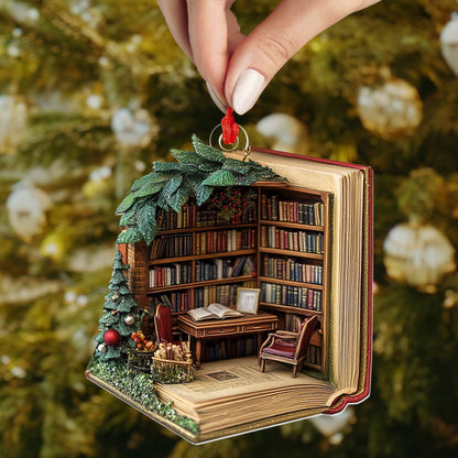 Shineful 2D Acrylic Ornament Miniature Library