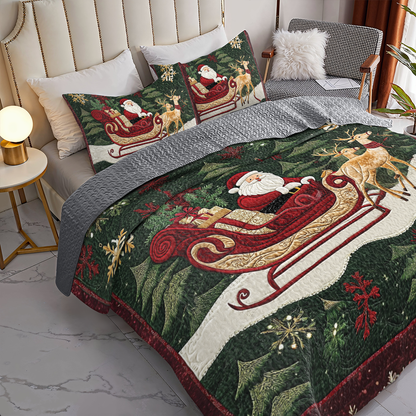 Shineful All Season Quilt 3-Piece Set - Holiday Magic Spread