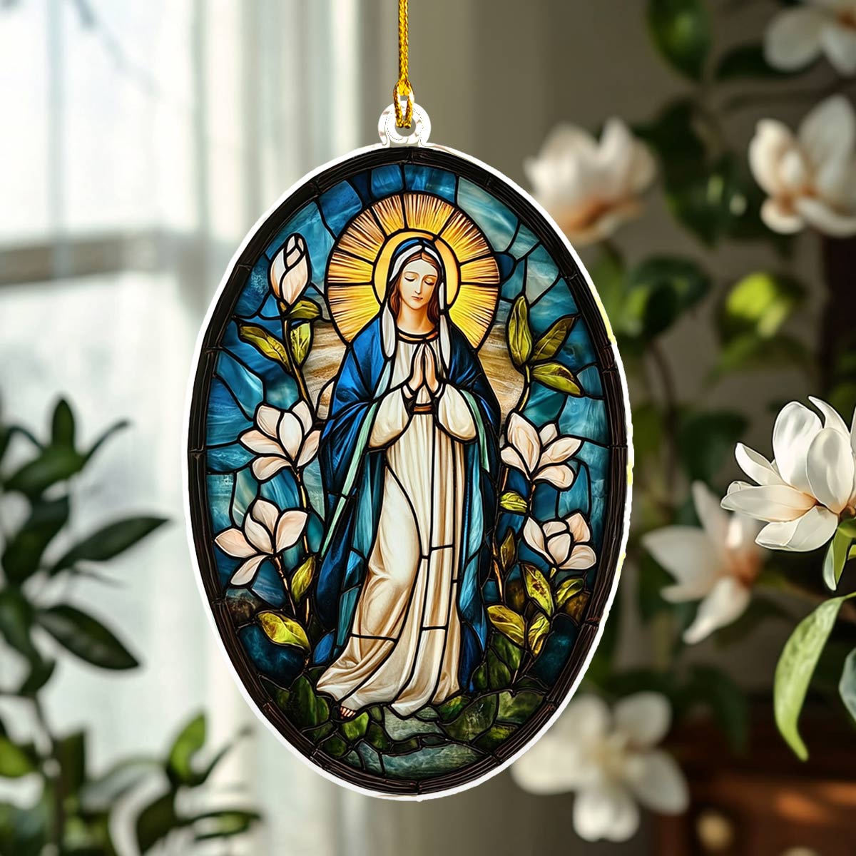 Shineful 2D Acrylic Ornament Blessed Serenity