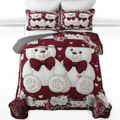 Shineful All Season Quilt 3-Piece Set Lovely Perfect Match