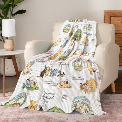 Shineful Fleece Blanket Pooh Dreams