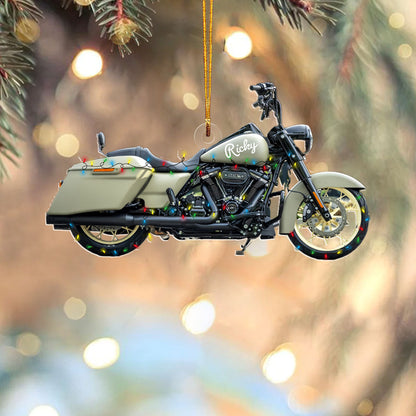 Shineful 2D Acrylic Ornament - Personalized Biker Spirit Collection