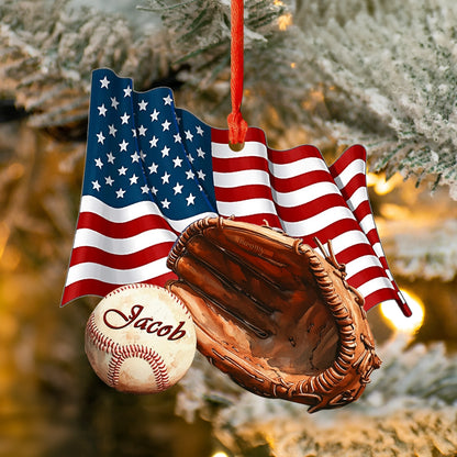 Shineful 2D Acrylic Ornament American Baseball Spirit