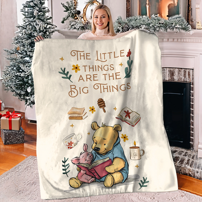 Shineful Fleece Blanket Little Things