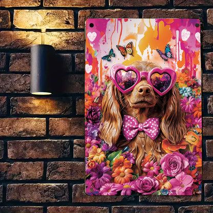 Shineful 2D Metal Sign Fabulous Dachshund