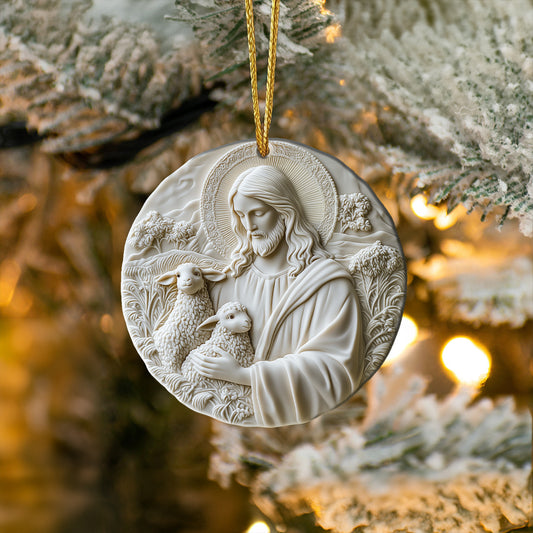 Shineful 2D Acrylic Ornament The Good Shepherd