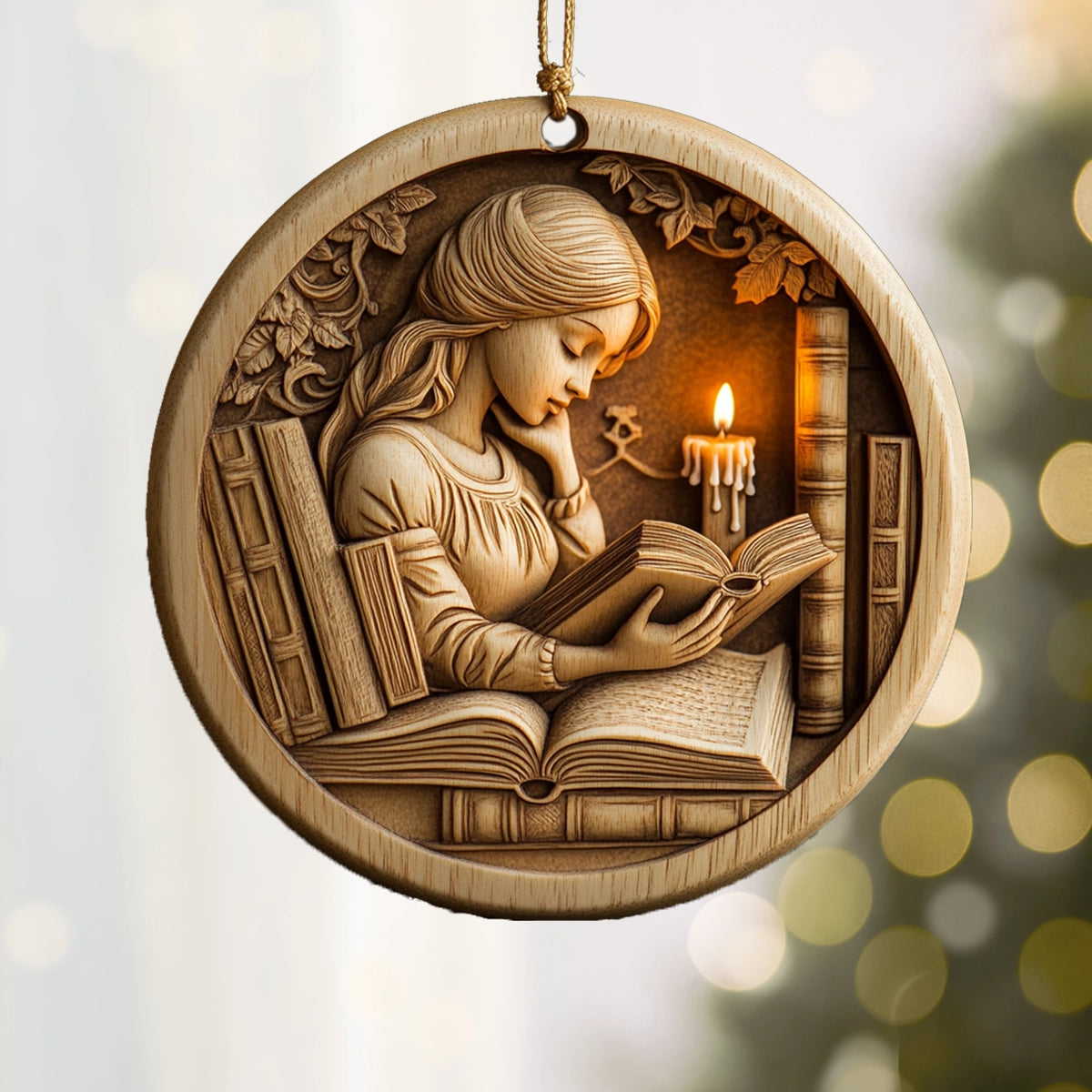 Shineful 2D Acrylic Ornament Woodland Reader Charm