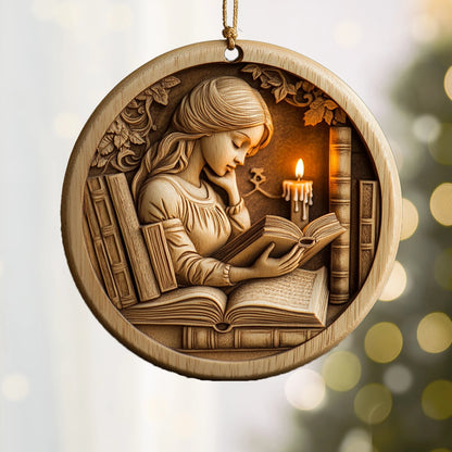 Shineful 2D Acrylic Ornament Woodland Reader Charm