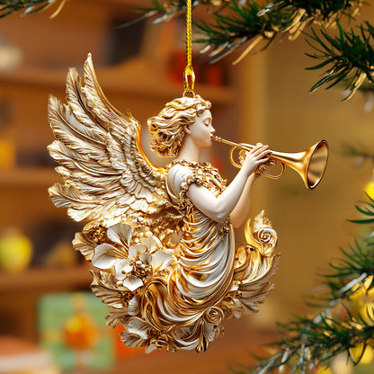 Shineful 2D Acrylic Ornament - Celestial Trumpet of Joy