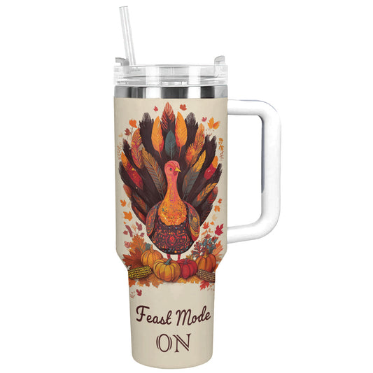 Shineful Tumbler Thanksgiving Feast Mode On