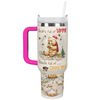 Shineful Tumbler Winnie Christmas Cookie Lover