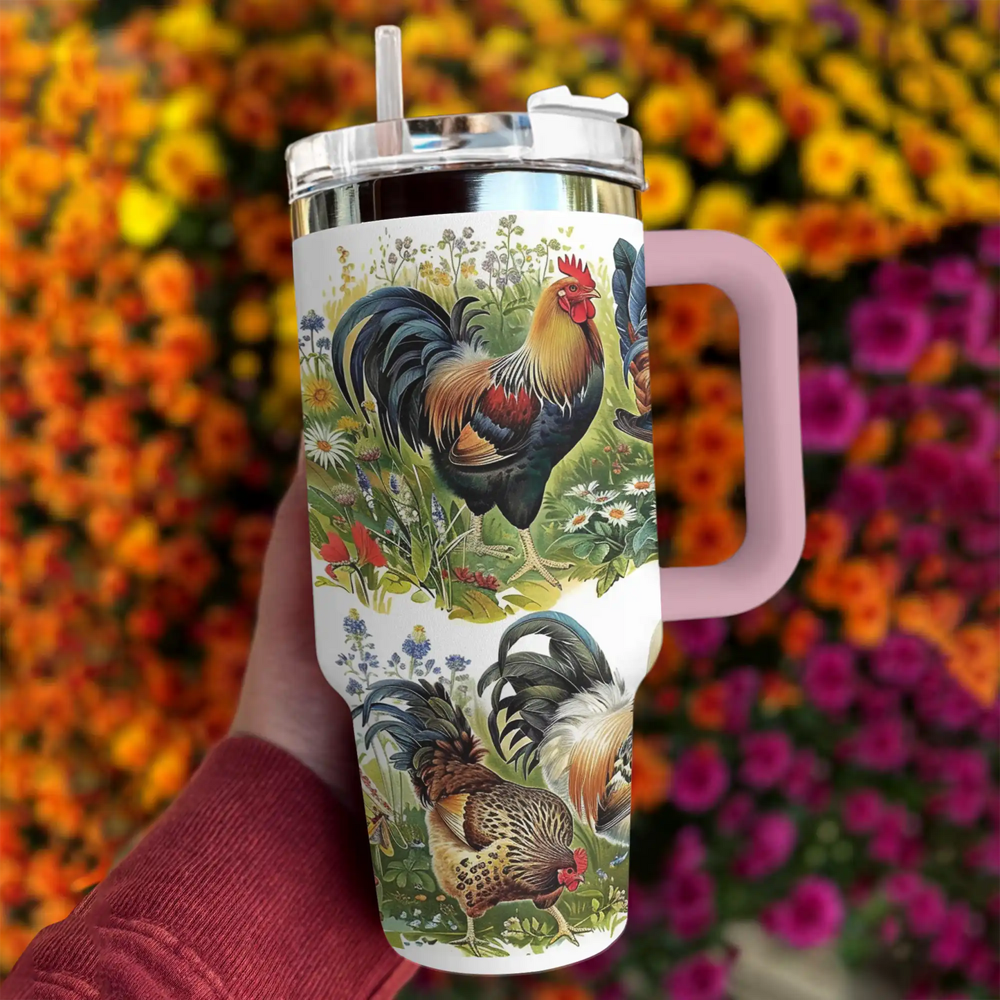 Shineful Tumbler Chicken Beautiful Garden