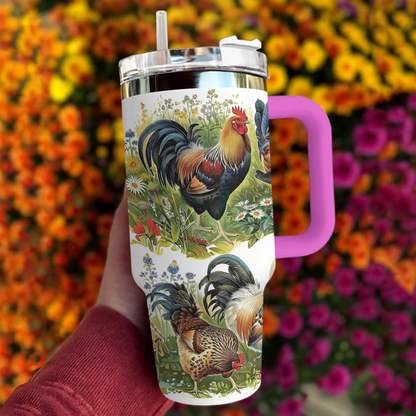 Shineful Tumbler Chicken Beautiful Garden