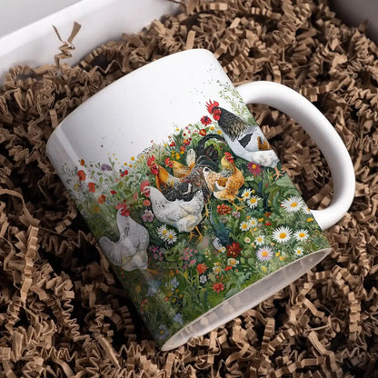 Shineful Ceramic Mug Elegant Chicken