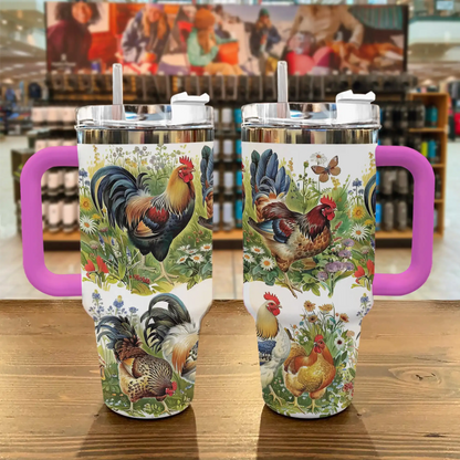 Shineful Tumbler Chicken Beautiful Garden